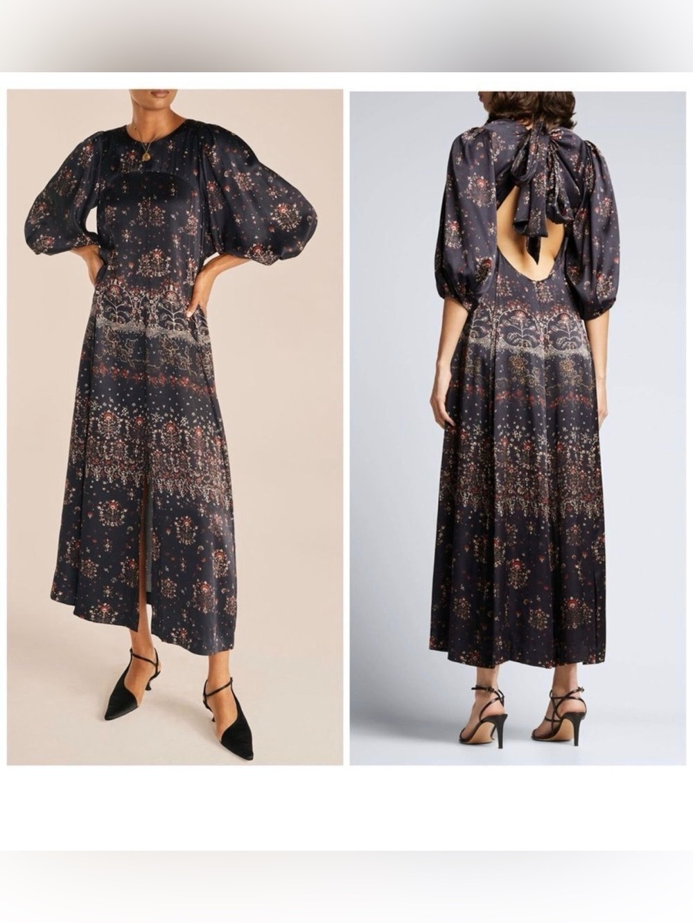 Rebecca Taylor Gossamer Midi Dress size S